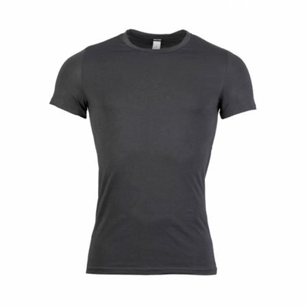 Hom T-shirt - Svart - Rundad krage - Korta ärmar