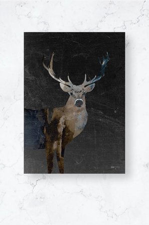 Malerifabrikken - Plakat/Deerly Dark/Plano - Brun - Posters - Fra Homeroom