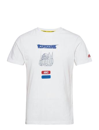 Tf M Graphic Ss Tee 2 White ASICS SportStyle