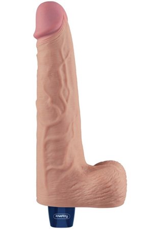 Kjøp Rechargeable Vibrating Dildo 25,3 cm - Vibrerende dildo | God pris