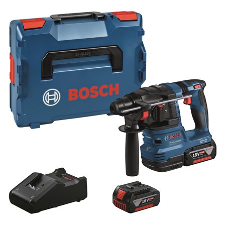 Bosch GBH 18V-22 Slagboremaskine med batteri og oplader, Maskiner