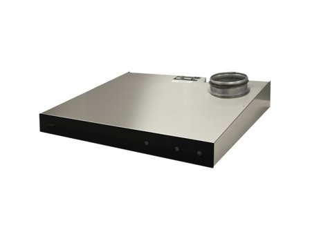 Swegon CASA Jazz Smart PJR6L Kjøkkenhette rustfritt stål, 598 x 99 x 525 mm Ventilasjon til venstre, Ventilasjon