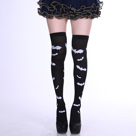 Halloween sokker Flagermusstrømper F F