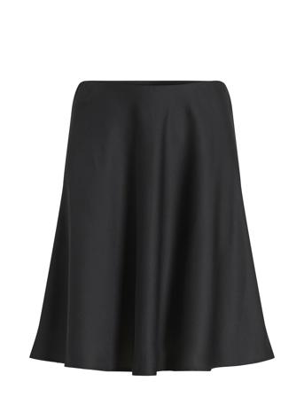 Viellette Hw Short Skirt Lyhyt Hame Black Vila