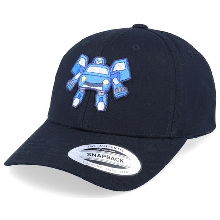 Kiddo Cap - Zwart adjustable Cap - Transformed Robot Car Black Adjustable @ Hatstore