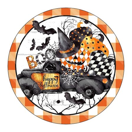 Halloween-prydnad Välkommen skylt Dekorativ Vintage Väggdekoration Hemträdgård