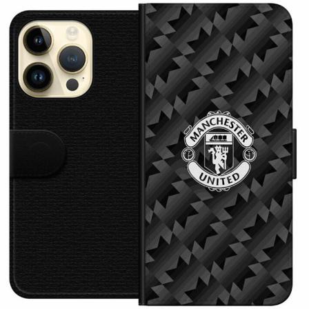 Apple Iphone 14 Pro Plånboksfodral Manchester United Fc