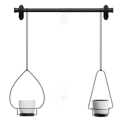 Feriepynt Ophængt Planteholder Indendørs Plantekasser Kunst Dekoration Metal Moderne Væg Og Loft Plantekasse Blomsterpot Hold Plantekasser Hanger Til 