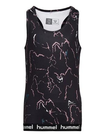 Hmlnanna Top T-shirts Sports Tops Svart Hummel