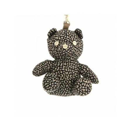 Borbonese P. Chiavi bear , Zwart , Dames , Maat: ONE Size Sleutelhangers & Tashangers