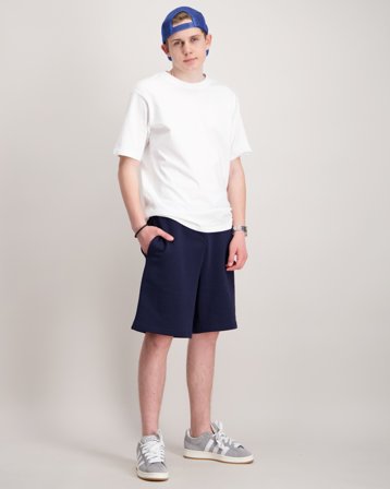 LMTD NIZU SWEAT LONG SHORTS Blauw Shorts Jongens - Kids Brand Store