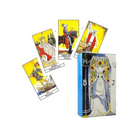 Tarotkort tarotbog på russisk for begyndere brætspil spådomskort værktøjer astrologi hekseri