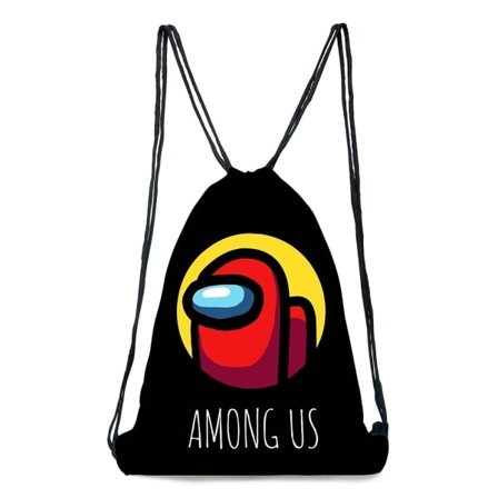 Among Us Dragsko Ryggsäck Barn Skolväska Ryggsäck #2_paris
