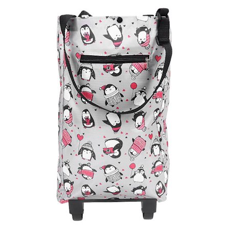 Husstands Shoppingvogn Eldre Handleveske Dagligvarer Sammenleggbar Vogn Shoppingvogn Dagligvarevogner for Utendørsbruk (FMY)