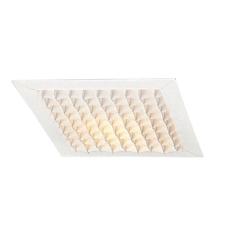 Westal Quattro II Takfotsarmatur 340 x 340 mm Hvit, Belysning