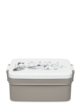 Moomin, Lunchbox, Grey Grey Rätt Start