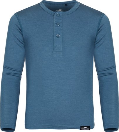 Gridarmor Ulvik Wool Top Kids' Children base layer tops Blue 146/152