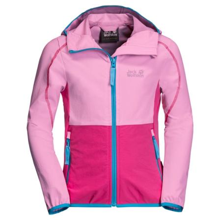 Jack Wolfskin Turbulence Girls Children unlined jackets Purple 128