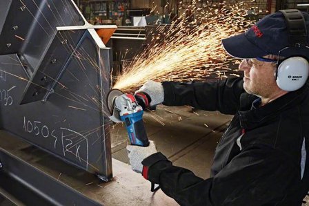 Bosch GWX 19-125 S Professional Winkelschleifer