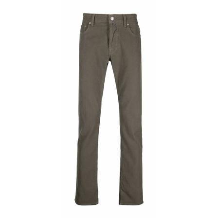 Jacob Cohën Straight Jeans , Bruin , Heren , Maat: W38