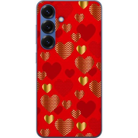 Yhteensopiva Puhelinkuori Samsung Samsung Galaxy S25+ GoldenHearts