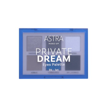 ASTRA MAKEUP PRIVATE DREAM eyes palette 04 JET 4,5g - Palette occhi