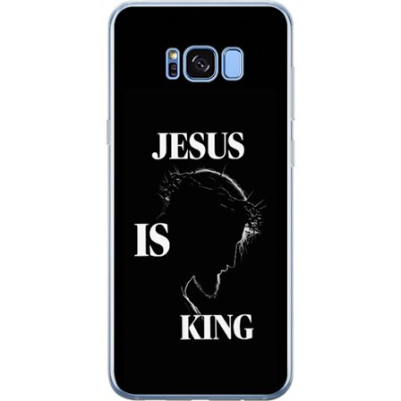 Yhteensopiva Puhelinkuori Samsung Galaxy S8+ Värikkäitä kawaii-hahmoja pinottuna pystysuunnassa violetilla taustalla, pehmeillä muodoilla ja leikkisäl