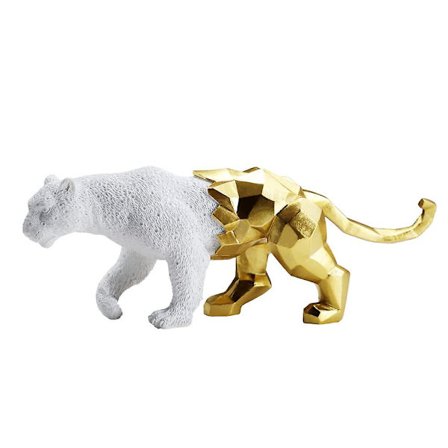 Gull Hjemmedekor, Gepard Statuer