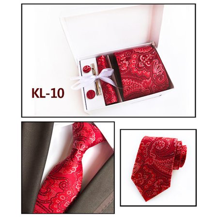 Solmio Hää Mies Viininpunainen Sulhanen Hää Best Man Solmio Taskuliina Solmiopidike Kalvosinnapit Lahjapakkaussetti