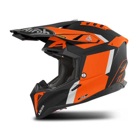 AIROH Aviator 3 Crosshjälm Glory Orange Matt S