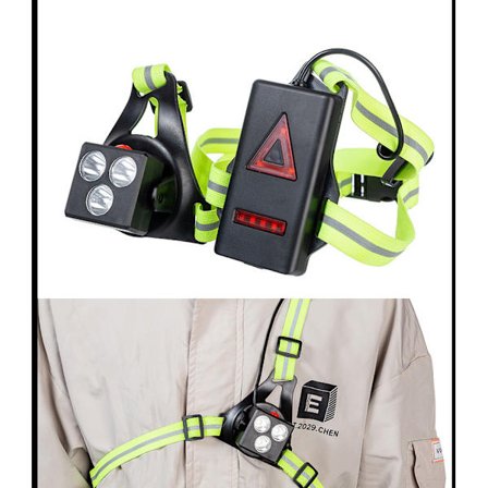 Løping og Jogging Lys for Hunder, USB Oppladbar R