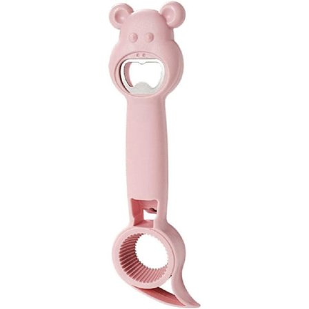 Multifunktionel bjørneflaskeåbner tegneserie 4 i 1 flaskeåbnere