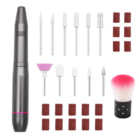 Kynsien hiomakone, kynsiviila, ammattimainen sähköinen kynsienhoitokone, wi