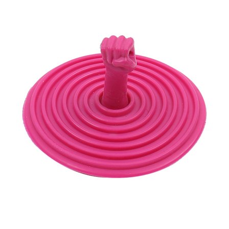 3 kappaletta, silikoninen viemäritulppa kylpyhuoneen lattiakaivon kansi, vaaleanpunainen