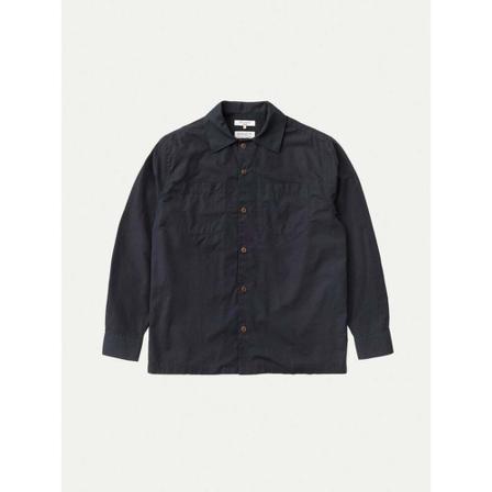Nudie Jeans, Casual Shirts Blauw, Heren, Maat:L