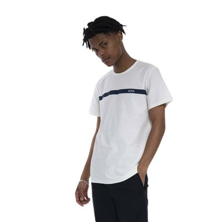 A.p.c. Yukata Blanch T-shirt blå, Herr, Herr, Storlek: S