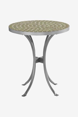 Loft24 - Sivupöytä Steph, halkaisija 46 - Harmaa - Pikkupöydät - - Homeroom