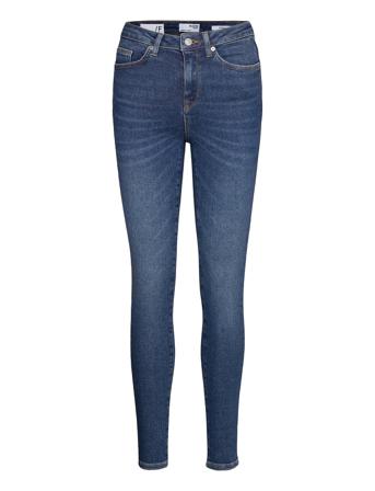 Slfsophia Mw Skinny Dark Blu Jean U Noos Selected Femme Blue