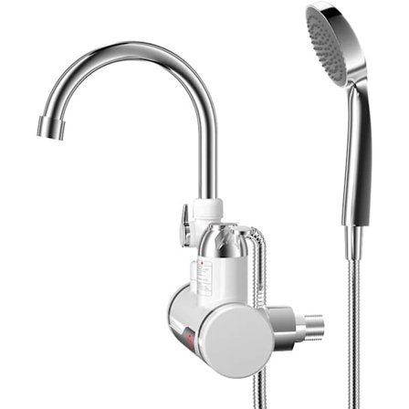 Dusjkombinasjon, hånddusj med tre funksjoner, støtter lim uten kostnad, badehåndtak, overlegen spraydusj