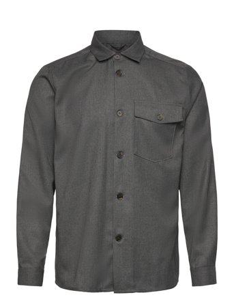 Mos Mosh Gallery Mmgnole Serge Overshirt - Grey - XL