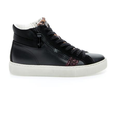 Crime London Sneakers Sort, Dame, Størrelse: 37 EU