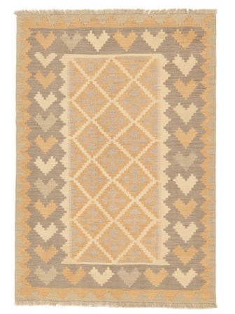 Light Nomad Kilim Rug Oriental Orange/Beige (Wool, Persia)