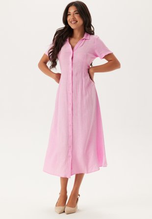 VERO MODA Vmlinn Ss 7/8 VOLUME DRESS Tøj