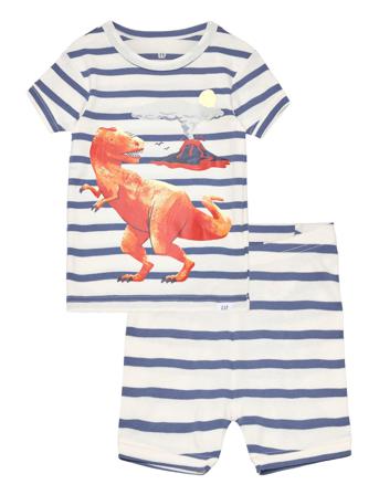 V-Tb Dino Sj Org Sets Sets With Short-sleeved T-shirt Multi/mønstret GAP