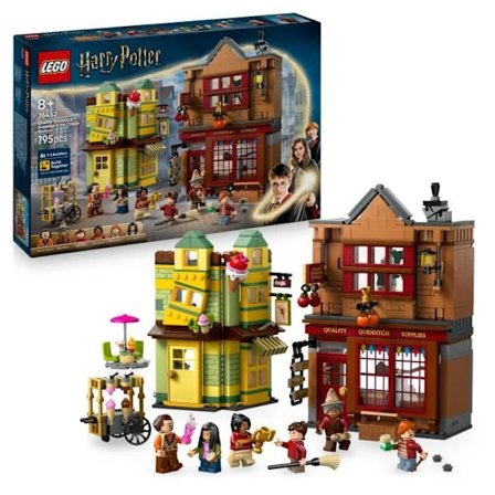 LEGO Harry Potter 76452 Quidditchtillbehörsbutik och glassbutik för 8 år