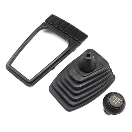 LARBLL Bil Styling VÄXELSPAK Damask SKYDD Handtag Knopp för VW GOLF MK2 II JETTA II MK2-3ST