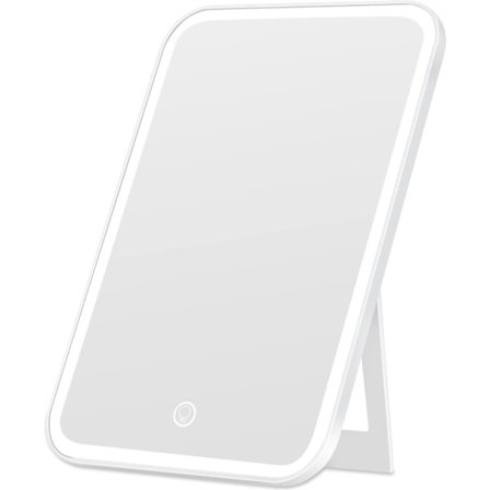 Mordely Sminkspegel med ljus LED Typ-c Uppladdningsbar