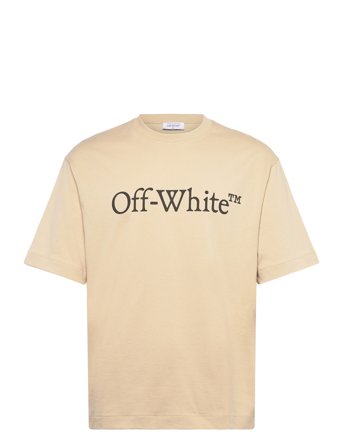 Off-White Big Bookish Skate S/S Tee - Beige - S