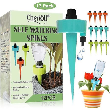 2023 12 Pack Automatic Watering System For Potted Plants, Flower Watering, Adjustable Watering System For Flowers Or Vegetables