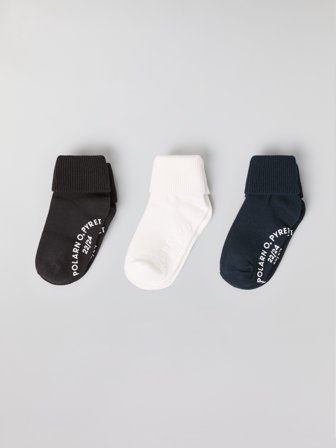 3er-Pack Antirutsch-Söckchen - 28|30 - kinderbekleidung - blue - Polarn O. Pyret